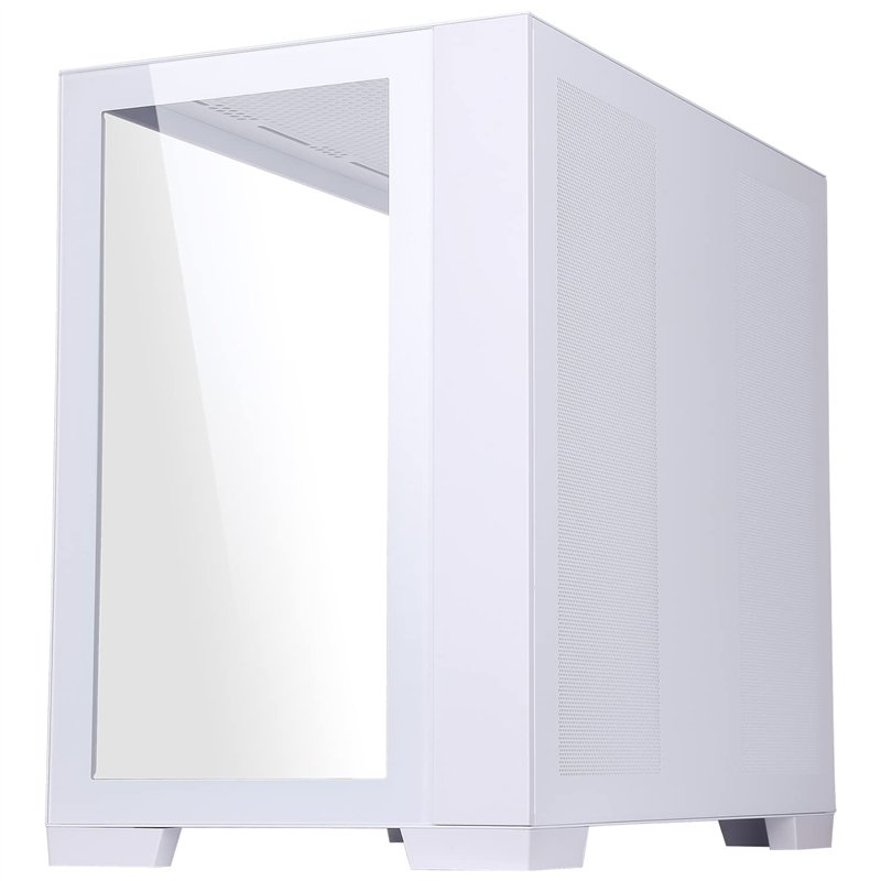 Image secondaire de Boîtier DARK CAVE - Tour de jeu, ATX, ventilateur ARGB 4x12cm, 2xUSB3, Type-C, verre trempé latéral et panneau avant, White Edit