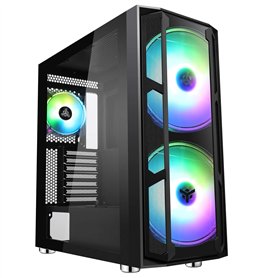 Boîtier Grand Tour E-ATX Majes 20 Evo RGB avec Panneau Vitré, Noir