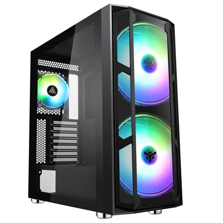 Boîtier Grand Tour E-ATX Majes 20 Evo RGB avec Panneau Vitré, Noir