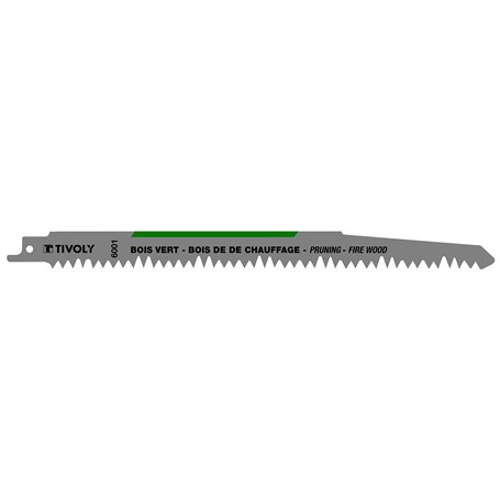 Tivoly XT505826001 lot de 2 lames de scie sabre TECHNIC spécial élagage L230