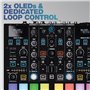 Reloop ELITE Mixeur de performance DVS professionnel pour Serato DJ Pro, 16 grands pads de performance RGB sensibles au toucher