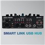 Reloop ELITE Mixeur de performance DVS professionnel pour Serato DJ Pro, 16 grands pads de performance RGB sensibles au toucher