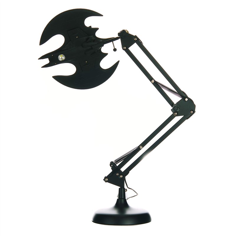 Lampe Posable Batman Batwing - Officiellement Licenciée DC Comics, Lampe Flexible de Bureau, Idéale pour Bureau & Maison, Collec