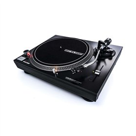Reloop RP-1000 MK2 - entraînement par Courroie pour DJ et HiFi, 33 1/3 et 45 Tours/Minute, éclairage à Aiguille Extensible, préc