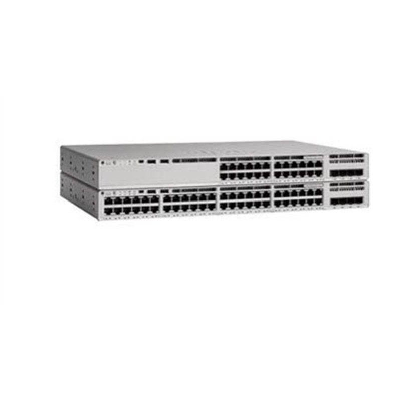 Image secondaire de Cisco Catalyst 9200L Géré L3 Gigabit Ethernet (10/100/1000) Gris