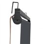 IDMarket - Lot de 2 Stores enrouleurs L.124 x H. 225 CM pour pergola Gris Anthracite
