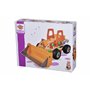 Simba Eichhorn - Pelleteuse 6 en 1 - Jeu de Construction Bois - 140 Pièces - Dès 5 Ans - Bois de Hêtre Labellisé FSC - 100039057