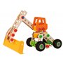 Simba Eichhorn - Pelleteuse 6 en 1 - Jeu de Construction Bois - 140 Pièces - Dès 5 Ans - Bois de Hêtre Labellisé FSC - 100039057