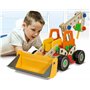 Simba Eichhorn - Pelleteuse 6 en 1 - Jeu de Construction Bois - 140 Pièces - Dès 5 Ans - Bois de Hêtre Labellisé FSC - 100039057