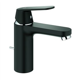 GROHE Eurosmart Cosmopolitan 23325KW0 Mitigeur monocommande à économie d'eau Taille M Surface durable Noir