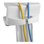 Maclean MC-808 Support de Table Support de Bureau pour Bande d'alimentation Support de Fixation Organisateur Universel