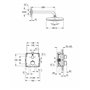 GROHE 34728000 Grohtherm Set de Douche Tempesta 21,