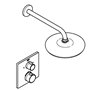 GROHE 34728000 Grohtherm Set de Douche Tempesta 21,