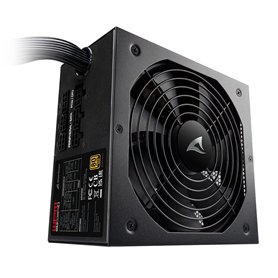 Sharkoon WPM Gold Zero 550 W - Alimentation PC, certifié PLUS GOLD, semi-modulaire