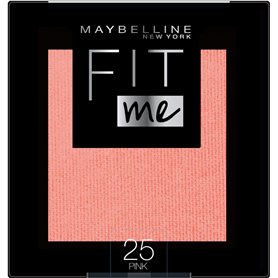 Maybelline Fit Me Tono 25 Pink Colorete En Polvo Mate Todo Tipo De Pieles. - 5Gr