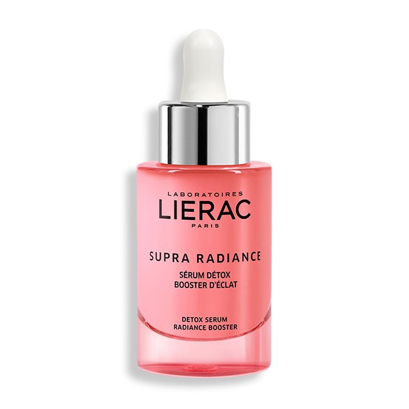 Lierac - Supra Radiance - Sérum Détox Booster d'Eclat 30ml - Soin Visage - Unifie - Lisse - Détoxifie - Tous types de peaux même
