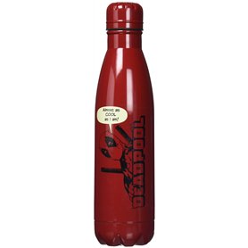 Marvel Mdb25394 Gourde en Acier 500 ml - Deadpool Adulte Unisexe, Multicolor, 26 cm