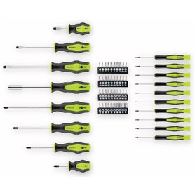 Goobay 74005 Coffret tournevis Vert/Noir