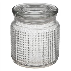 5five - bonbonnière en verre 450ml la dolce vita