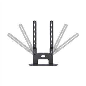 PureMounts PM-SOM-080 pour montage direct sur téléviseur compatible avec SONOS BEAM Barre de son, charge utile: 5 kg, noir