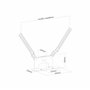 PureMounts PM-SOM-080 pour montage direct sur téléviseur compatible avec SONOS BEAM Barre de son, charge utile: 5 kg, noir