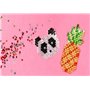 Sentosphère - 3902027 - Kit de Peinture Diamant - Tigre - Loisirs Créatifs - DIY pour Enfants et Adultes