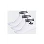Adidas, Tref Ank Sck Hc , Chaussettes, Blanc Noir, 4346, Adulte Unisexe