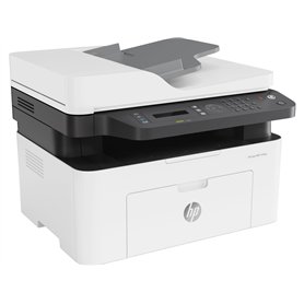 HP Laser 137FWG Imprimante Laser Multifonction (Imprimante Laser, Copieur, Scanner, Fax, WLAN), Grey,White