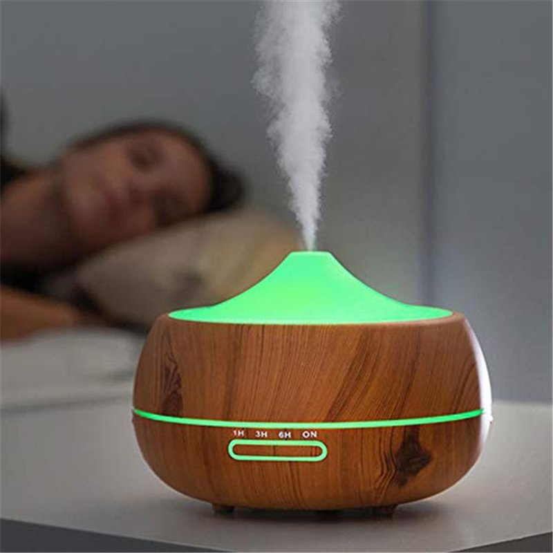 Image secondaire de SHOP-STORY - Diffuseur Huiles Essentielles 300ml Humidificateur d'Air Brume Fraîche Arôme Parfum Electrique avec 14 Couleurs Cha