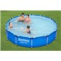 Bestway Steel Pro Frame Piscine Ronde avec Pompe de Filtration Bleu 366 x 76 cm