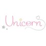 JEMINI 023683 LICORNE Doudou +/- 32 cm avec hochet, blanc rose