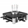 WMF Lumero Station Gourmet 3-en-1, Raclette, Appareil à fondue, Grill électrique d'intérieur, 8 personnes, Gamme complète d'acce