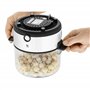 WMF Küchenminis Machine à pop-corn pour la maison, plaque chauffante revêtue, couvercle comme bol de service, ouverture pour fai