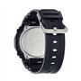 Casio Montre Quartz Homme 45.40mm avec Cadran Noir analogique/numérique et Bracelet en Plastic/Resin Strap Noir GA-2100-1A1ER