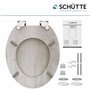 Schütte 80192 Light Wood Abattant WC, Motif