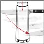 ZWILLING Aiguiseur V-Edge, Affûtage des Lames, Plastique ABS, Noir