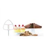Moulinex Wizzo Robot Pâtissier, Bol Inox 4L, Kit Patisserie, Fouet Flex Breveté, Puissance 1000 W, Gâteaux, Quiches, Pizzas QA31