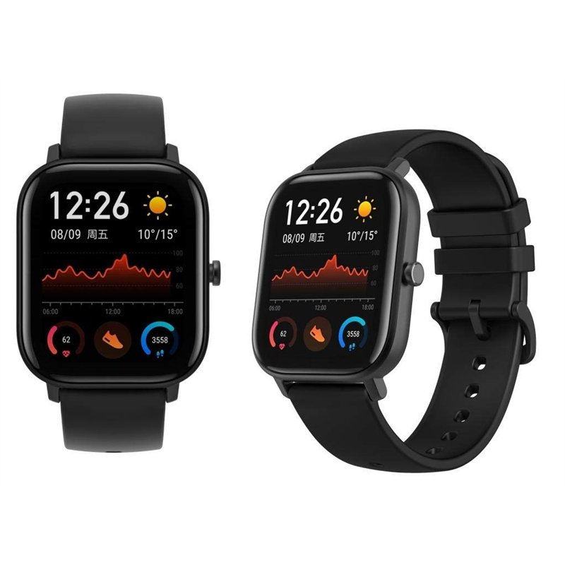Amazfit GTS- Obsidian black- General Version - montre connectée amazfit