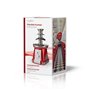 NEDIS FCCF100FRD bourdonnement de Chocolat, Plastique, Rouge