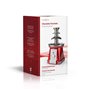 NEDIS FCCF100FRD bourdonnement de Chocolat, Plastique, Rouge