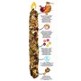 Aime Baguettes à Ronger XXL Miel/Légumes pour Rongeurs/Lapins/Friandises Sticks/2 Baguettes XXL Gourmandes