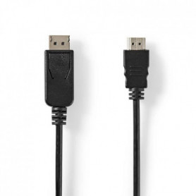 Câble HDMI / Display Port 1.2 2m noir 4k/60hz. 20,99 €