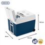 Mobicool MT48W Glacière électrique portable de 48 l, 12 V et 230 V pour voiture, camion, bateau, camping-car et prise de courant