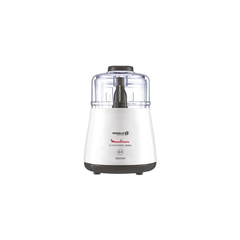 Hachoir Moulinex DPA110 Moulinette lames Powelix 1000 W Blanc et Noir