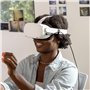 Câble Link pour Meta Quest — Compatible avec Meta Quest 3/3S/2/Pro — 5 mètres — Câble à fibre optique premium — Accès aux jeux V