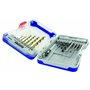 TIVOLY 11901170057 Mallette 16pcs Ranger T16 Mixte Perçage Métal, béton, Bois