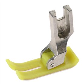 La Canilla ® - Pied de biche en téflon pour machines à coudre industrielles Juki Brother Consew Alfa pour tissus en cuir, jeans,