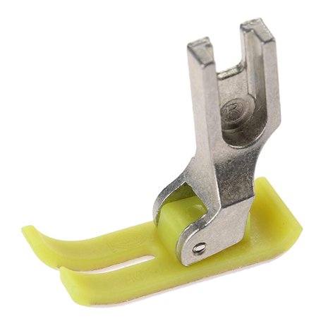 La Canilla ® - Pied de biche en téflon pour machines à coudre industrielles Juki Brother Consew Alfa pour tissus en cuir, jeans,