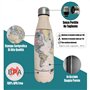 I-Drink RI01 Bouteille isotherme en acier à double paroi, anti-fuite, sans BPA, 500 ml, 7 Cipria Metal