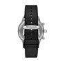 Emporio Armani Hommes Chronographe Quartz Montre avec Bracelet en Cuir